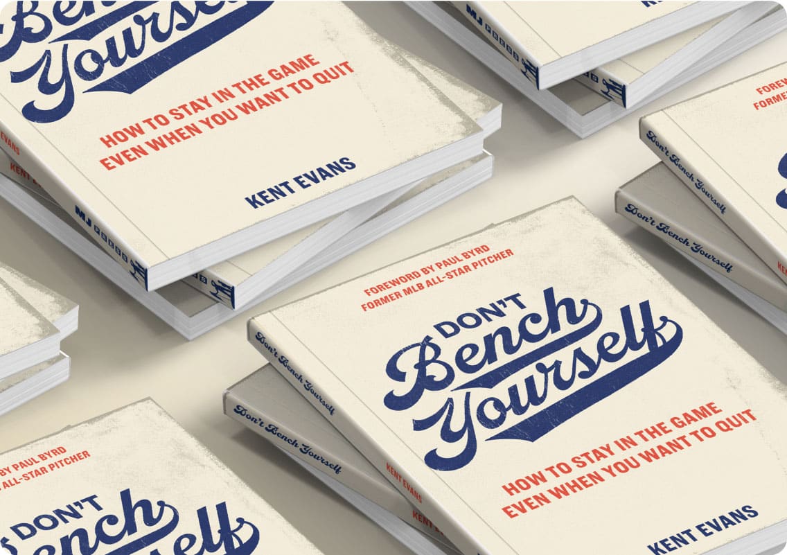 Stack of Don't Bench Yourself books
