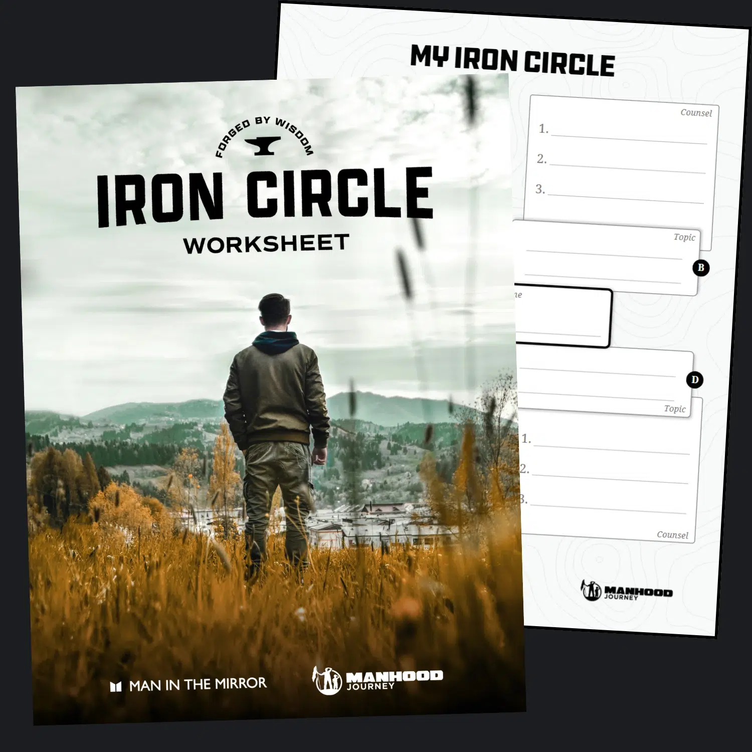 Iron Circle Worksheet Mockup Dark BG